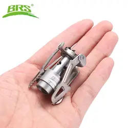 BRS-3000T Ultra-light 25g Titanium Alloy Camping Stove Outdoor Miniature Gas Burner Picnic Cookout