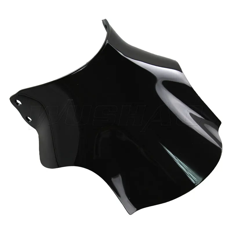 Street Bike Motorcycle Windshield WindScreen For Kawasaki ZRX1100 ZRX1200 ZRX400 ZR7 ZR750 ZR550 ER5 Zephyr 750 550 Balius Black