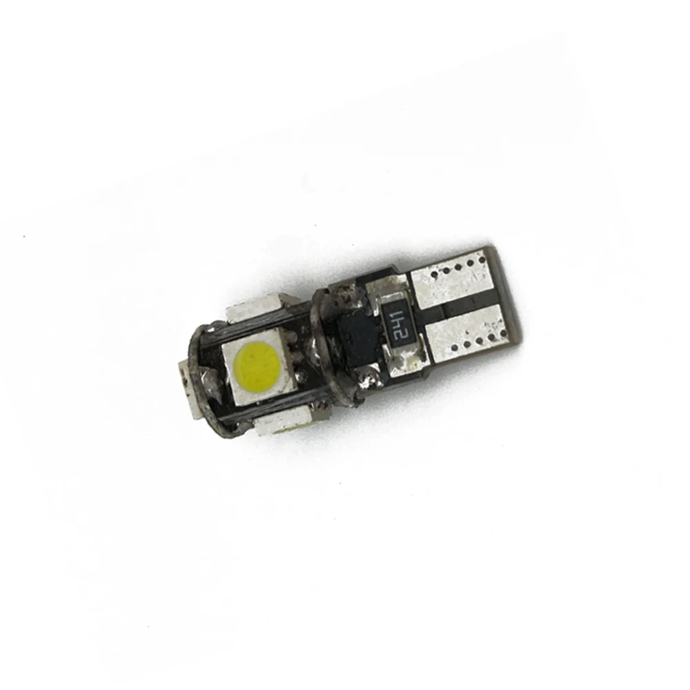 

50Pcs T10 Canbus W5w 5050 5 SMD No error Car Door Indicator Lights 5 Led Wedge Bulbs Headlamp White