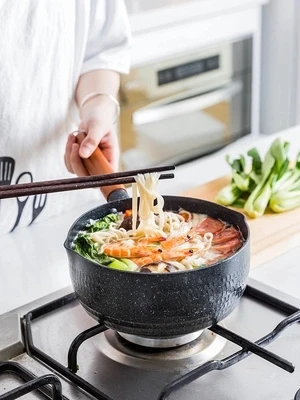 18cm 20cm Household Instant Noodle Pot Milk Pot Non-Stick Pot Complementary Food Pot