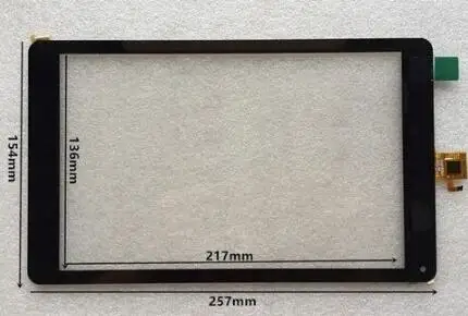 Сенсорная панель 10,1 дюйма для IRBIS TZ16 tz 16 DXP1-0623-101A, стеклянный сенсорный экран с цифровым преобразователем, Замена датчика