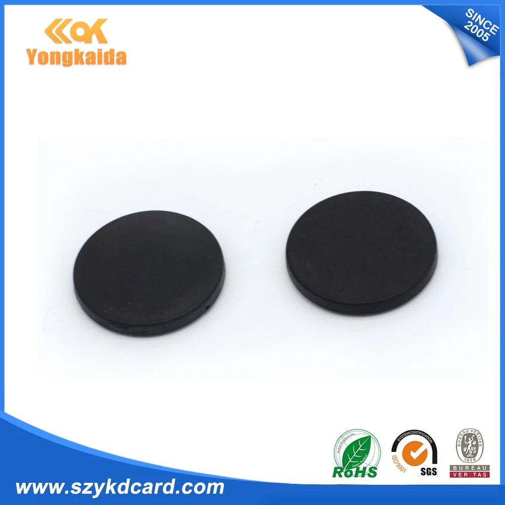 YongKaiDa 1000pcs 915mhz rfid uhf laundry tag garment button passive gen2 epc alien h3 chip UHF RFID Laundry Tag