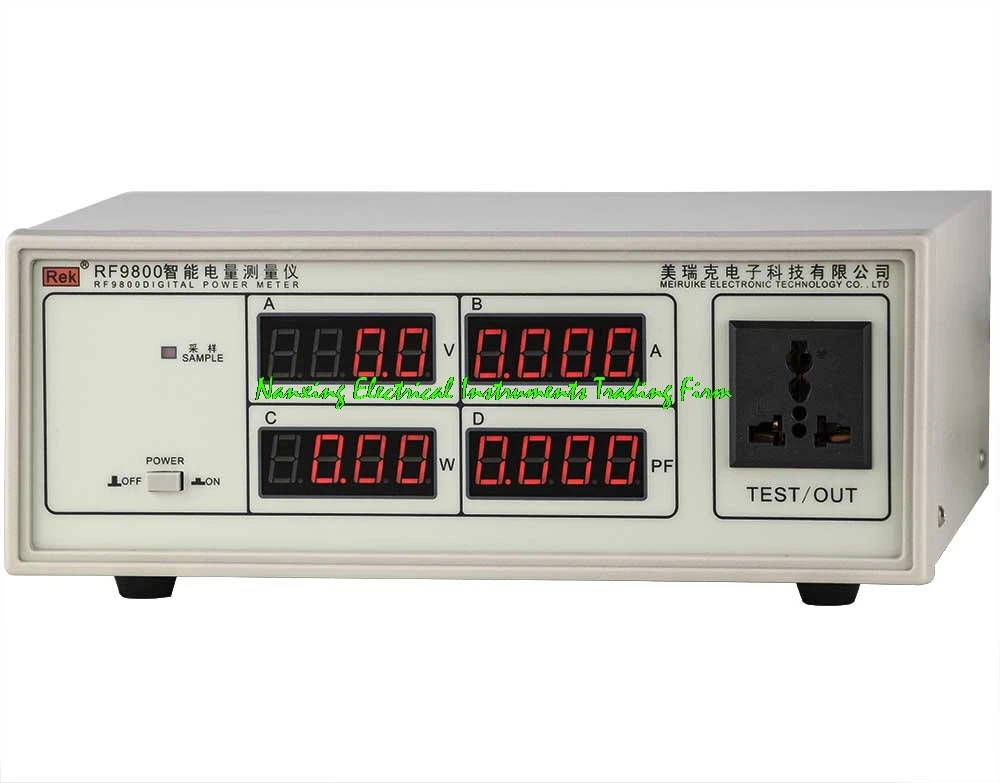 FAST ARRIVAL Rek RK9800 digital power measurement V, A, PF, W electric parameter meter