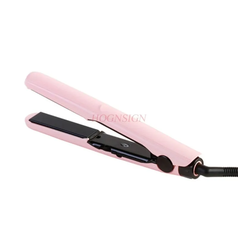 

Hair straightener mini electric splint straight volume dual-purpose straight clip air bangs buckle iron plate does not hurt hair