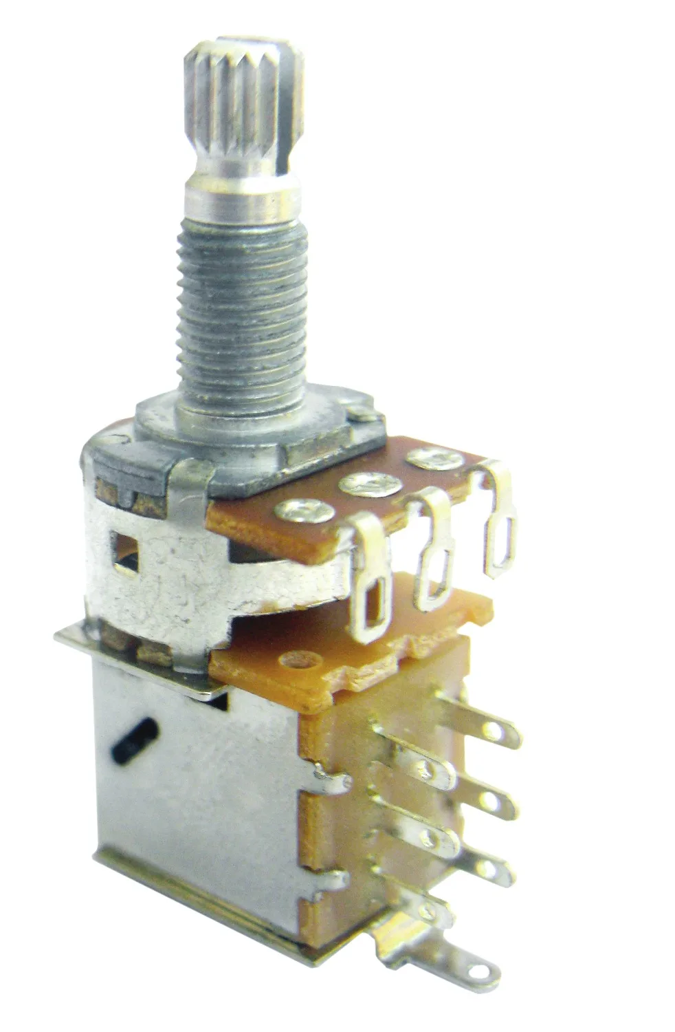 Push Pull Audio 10K 25K  50K 100K 250K 500K without Central Click  Switch DPDT POTENTIOMETER