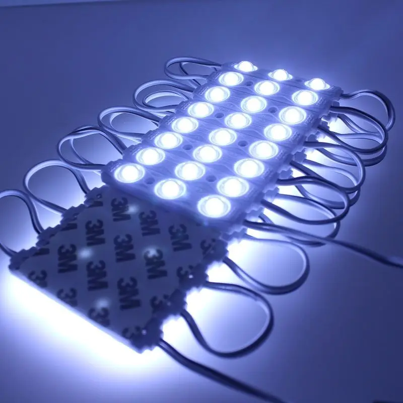 1.5W 5730 Red Green warm white 160 degrees LED Module 3LED Light Waterproof 12v