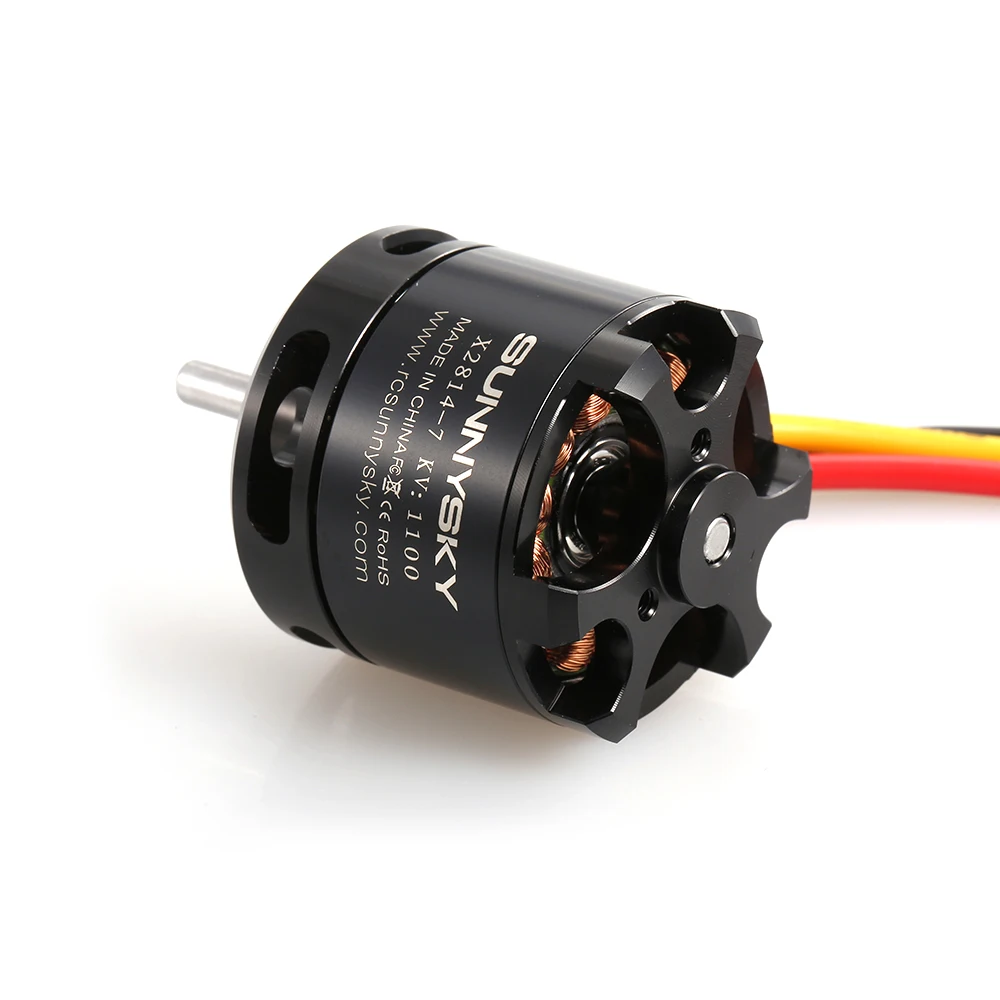 2PCS 900KV SunnySky X2814 2814 3-5S Brushless Motor for Fixed-wing Drone RC Motor Believer UAV 1960mm RC Airplane Helicopter