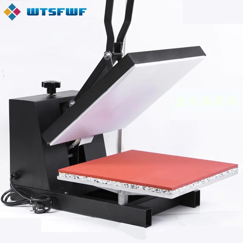 Fastshipping Wtsfwf 40*60CM High Pressure Heat Press Printer Machine 2D Thermal Transfer Printer for Tshirts Cases Pads Printing