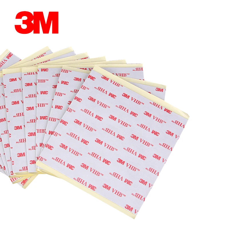 1 sheet 3M VHB RP45 Double Sided Foam Tape ,wipes,tools,automotive tape 10cmx10cm 4