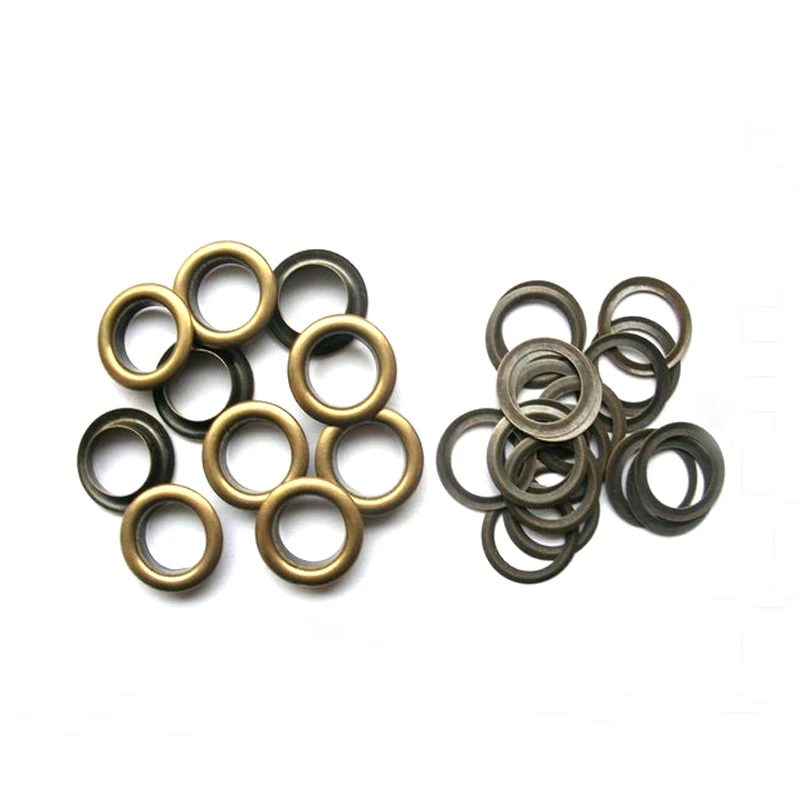 1000 sets 14mm (inside) metal eyelets grommet antique bronze