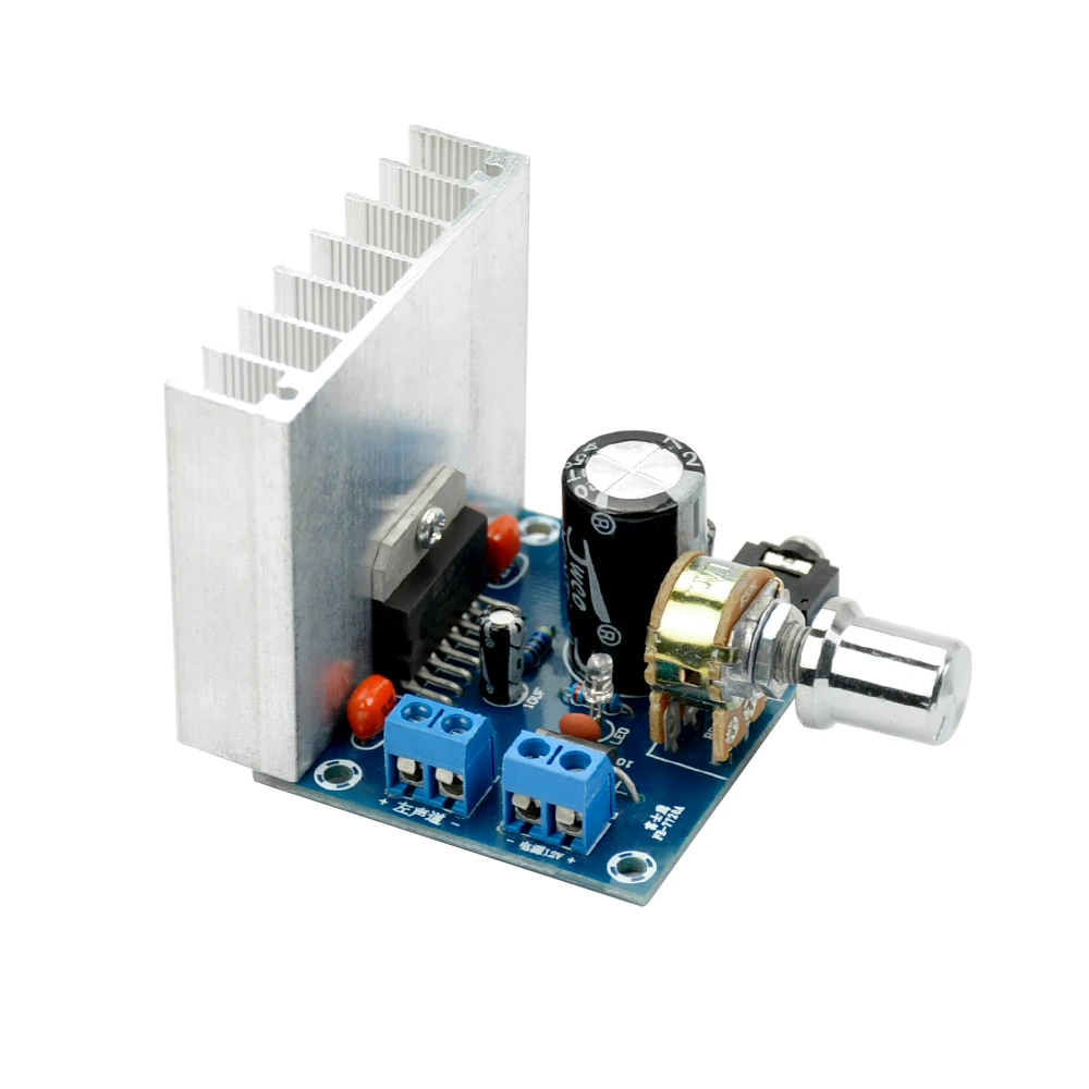 

DC12V 35W+35W TDA7377 Audio Amplifier Board Stereo 2.0 Dual Channel Bookshelf Speaker High Power Amplifier Board