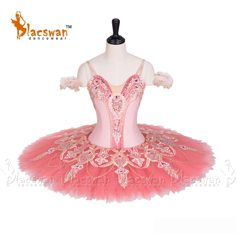 Pink Professional Sleeping Beauty Princess Aurora Classical Ballet Dance Costume Ballerina Ballet Tutu Dress BT693