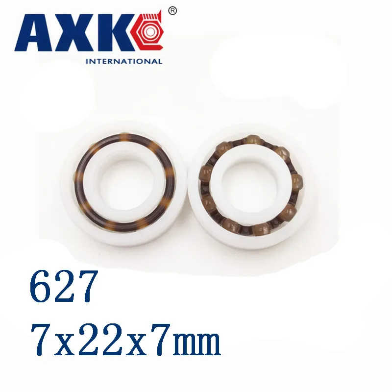 2023 Promotion Top Fashion Rodamientos Axk 627 Pom (10pcs) Plastic Ball Bearings 7x22x7mm Glass Balls 7*22*7mm