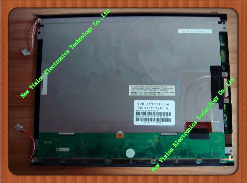 

TM121SV-22L11A LCD ScreenOriginal 12.1 inch 800*600 CCFL LCD Screen Display for Torisan