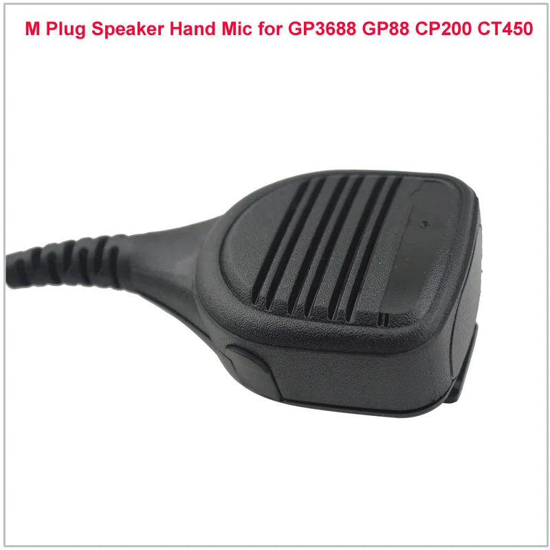 

M Plug Speaker Handheld/Shoulder Microphone for Motorola CP200 CT450 GP3688 GP68,Hytera TC-500 TC-700,PUXING PX-508,Kirisun S780