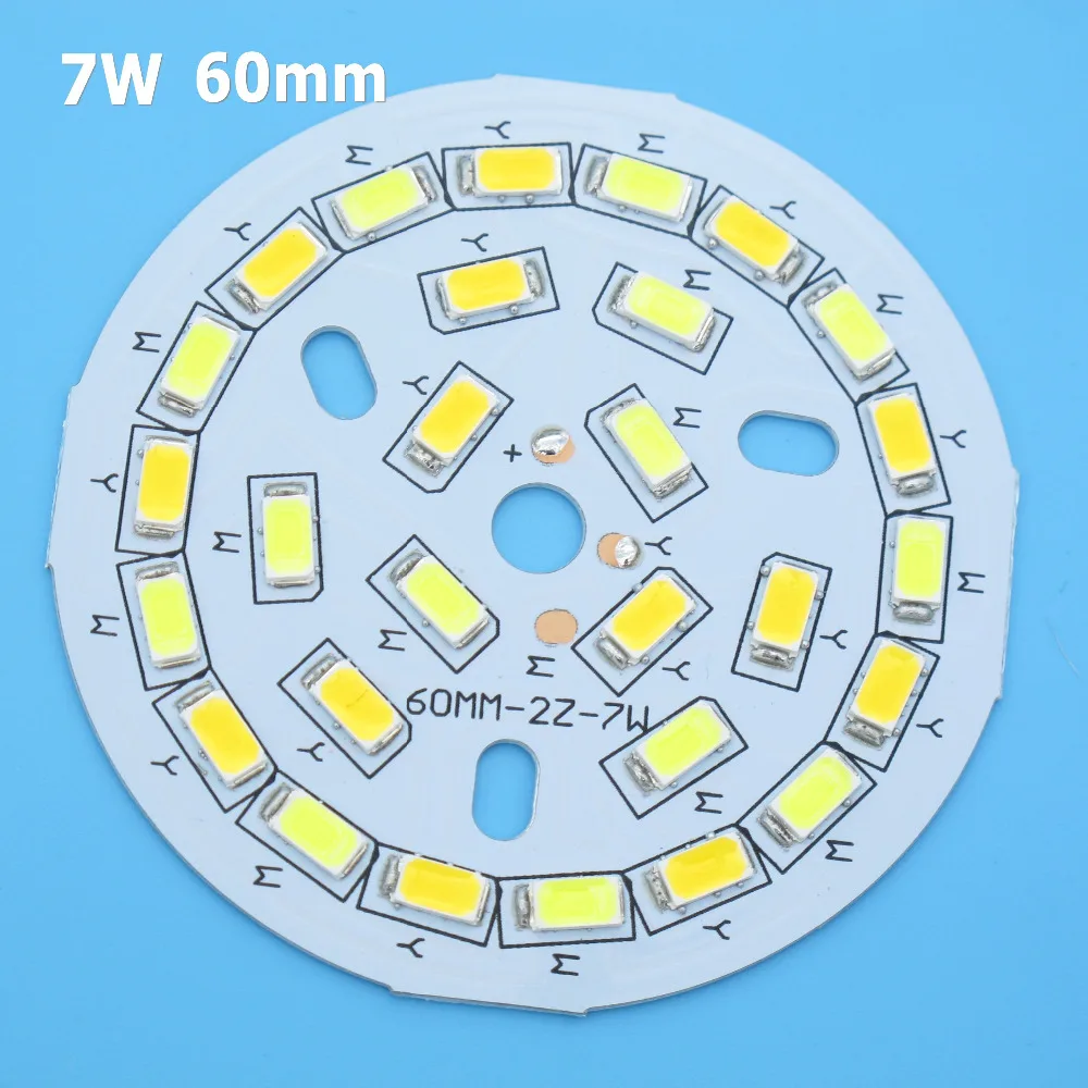 Double Color Temperature SMD5730 LED PCB 3W 5W 6W 7W 9W 12W 15W 18W White Warm White Light Source  for Led Bulb