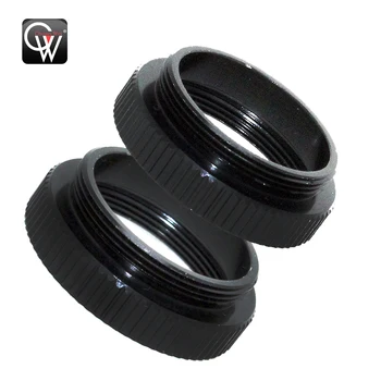 מתאם חוט מתאים לעדשת Meta C למצלמת אבטחה CCTV עם טבעת אלומיניום