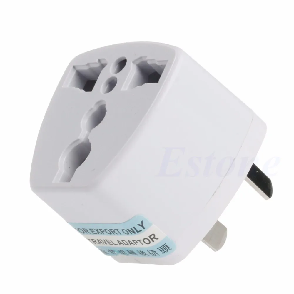 1pcs UK US EU Universal to AU Australia Plug AC Power Adapter Travel Converter