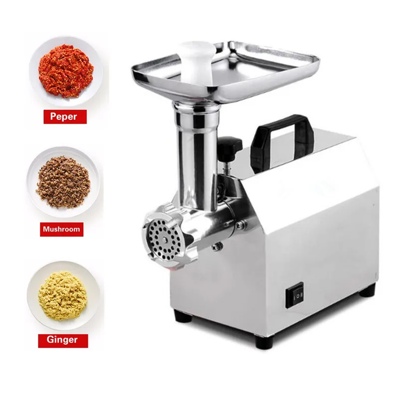 Automatic electric meat grinder for kitchen multifunction food processor household spice fish meat chopper