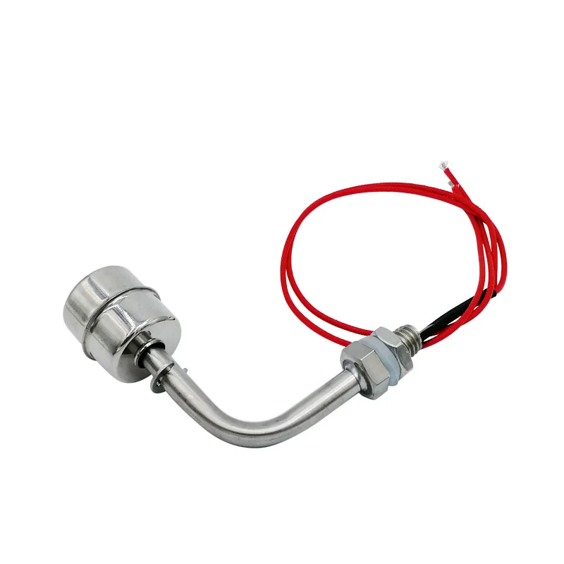 tipo Água Líquida Nível Controlador Sensor Interruptor Interno de Flutuador Torre de Água Tanque Piscina 304 316 Vermelho e Branco Aço Inoxidável l
