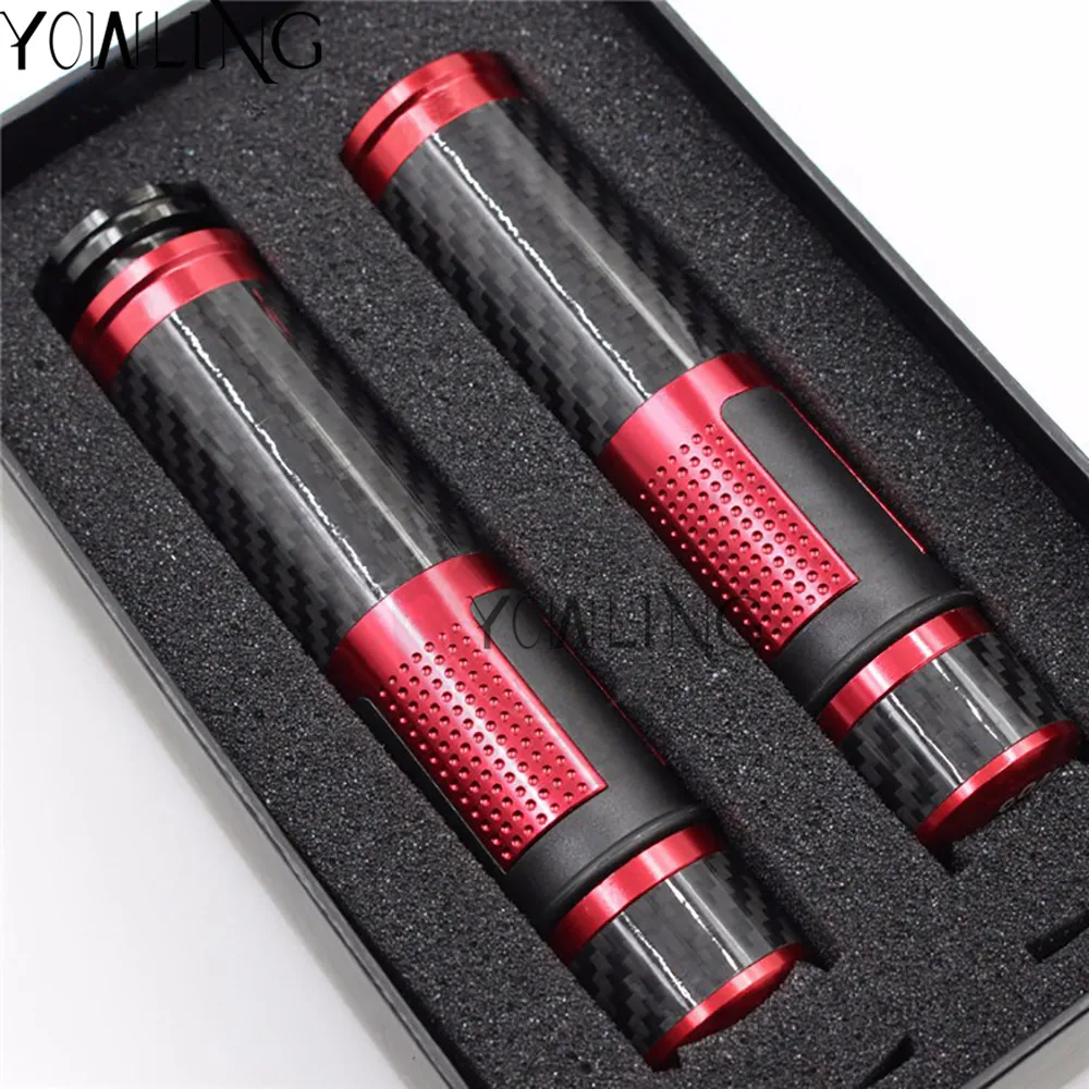 7/8\'\' Handlebar Grips Motorcycle Aluminum Gel Hand Handle Grips Dirt Bike Motorbike Handlebar For Honda BMW Suzuki sv 650