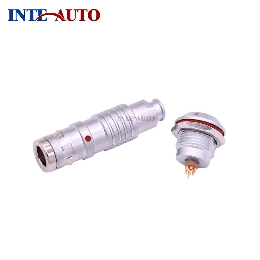 

IP68 1K Series 8 Pole Connector, Waterproof Watertight Cable Plug Receptacle,TGG.1K.308 ZGG.1K.308