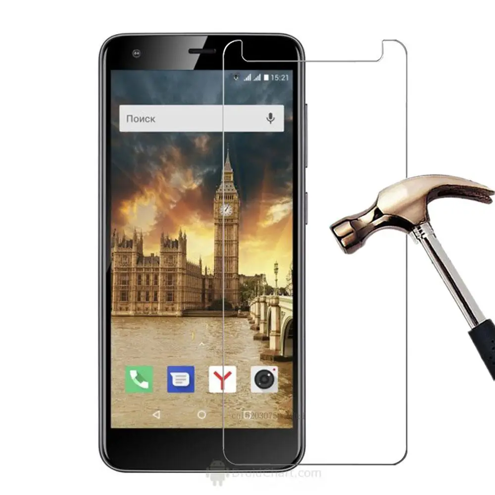 Smartphone 9H Tempered Glass for Fly Slimline photo Pro Power Plus 3 life Mega Protective Film Screen Protector cover phone