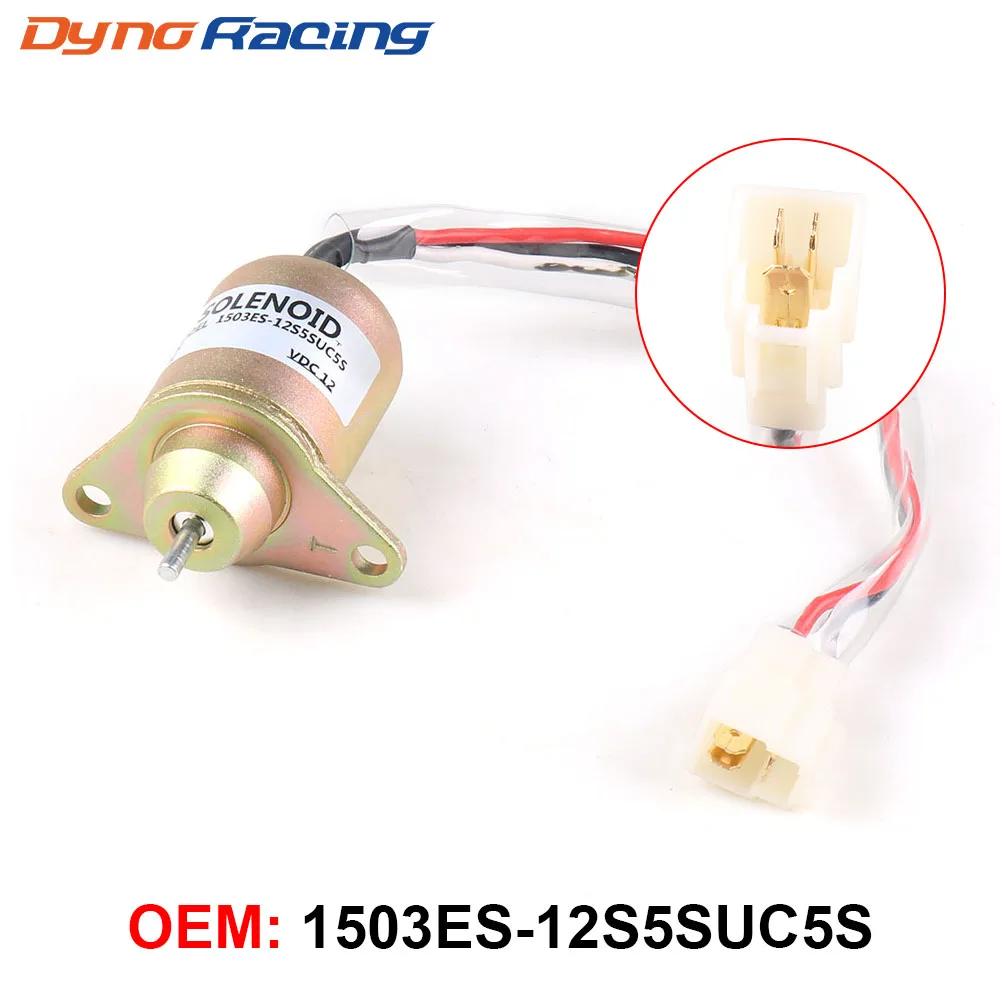 119653-77950 119285-77950 SA-4562T SA-5213 12V Fuel Shutoff Solenoid Valve For Yanmar 1503ES-12S5SUC5S