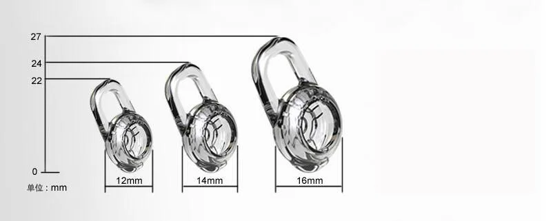 3pcs Soft In-Ear Silicone Bluetooth Earphone Covers Ear Buds Headset Earbuds Eartips Earplug Ear Pads Cushion