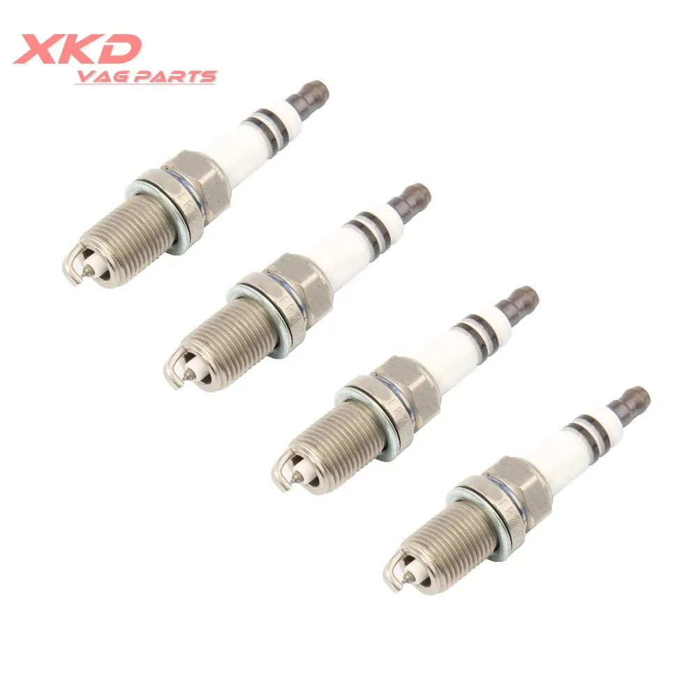 4PS Platinum Spark Plug For VW Jetta Golf Passat AUDI A3 A4 A6 TT 1.8T   101 000 063 AA   101000063AA