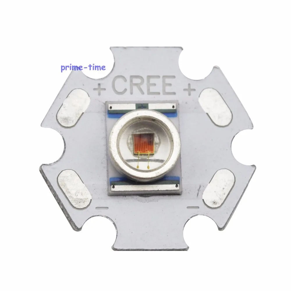 10PCS   XR-E XRE Q5 Warm White Red Blue Green Yellow High Power LED Light 16mm Or 20mm PCB