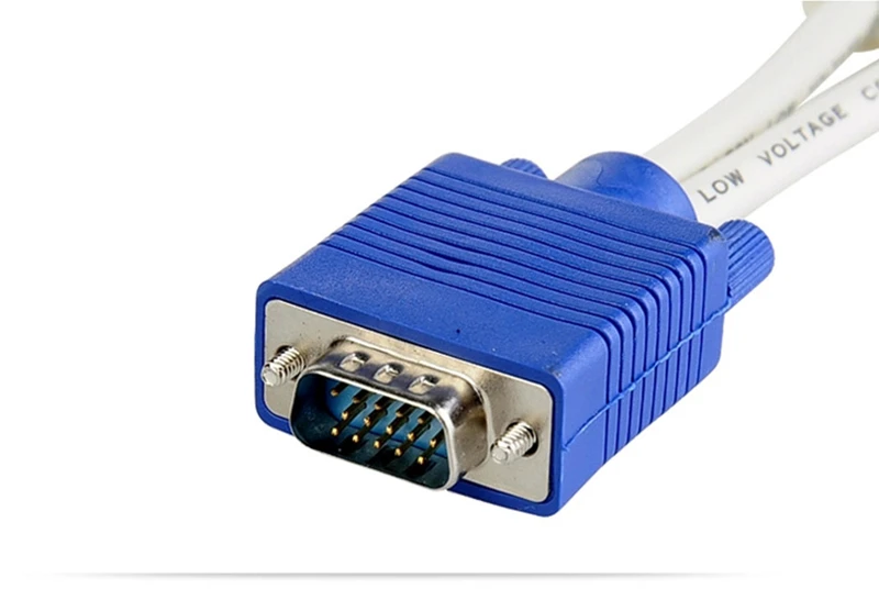 Rgb vga svga ذكر إلى 2 vga اثنين hdb15 الإناث الخائن محول تمديد كابل ث/الأساسية vga الفاصل محول موصل تحويل