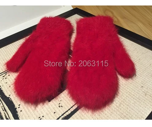 Mink cashmere gloves Men and women general Double layer thickening free shipping J056