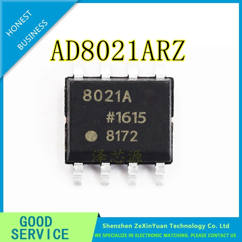 10PCS/LOT AD8021A SOP8 8021A SOP AD8021AR SMD AD8021ARZ  Dual Operational Amplifier