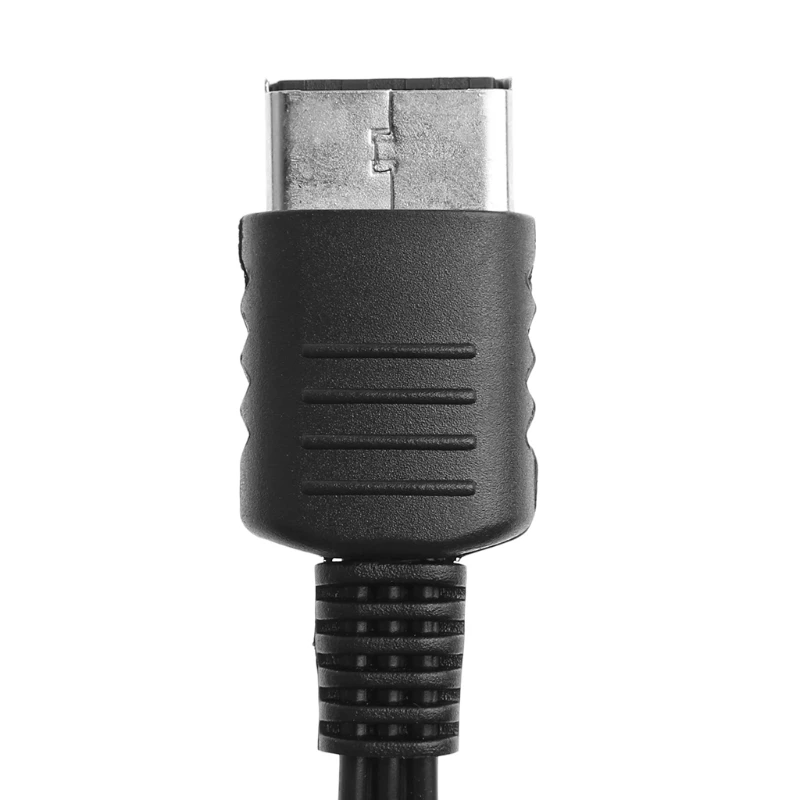 블랙 1.8M/6FT RCA 오디오 비디오 AV 스테레오 복합 어댑터 케이블, Sega Dreamcast 용