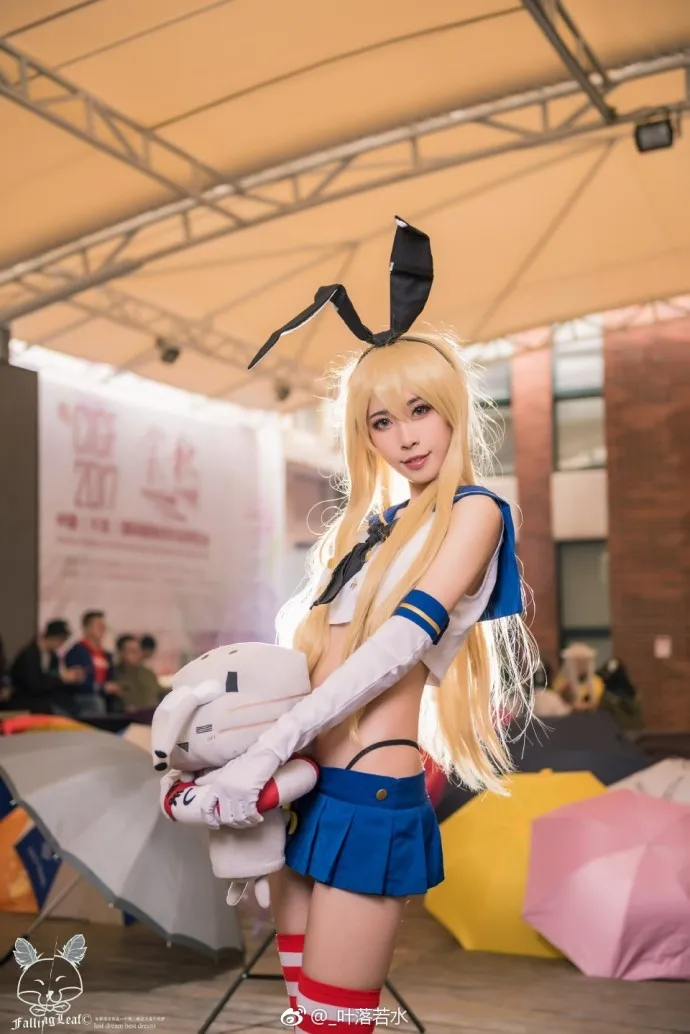 Shimakaze cosplay wig Kantai Collection costume play wigs Halloween costumes hair free shipping NEW +Wig Cap