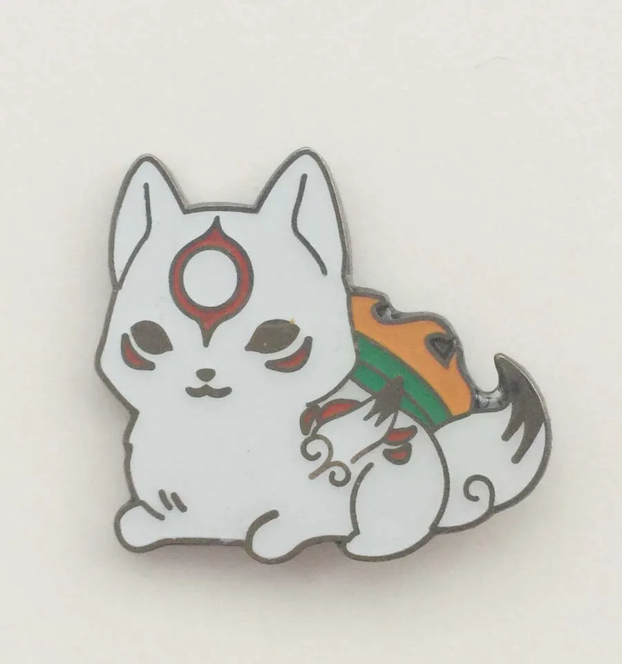 

Custom 1.25" 31.75mm Cute Cat Lapel Pin Badge Zinc Alloy Metal Material With Butterfly Clutch Fitting