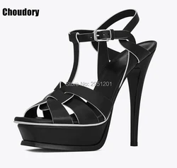 New Brand Platform Sandals Summer Women's Shoes Open Toe High Heels Gladiator Zapatos Mujer Lady Pumps