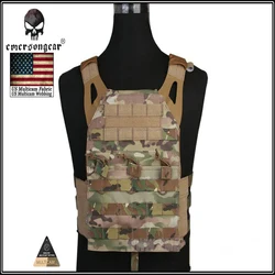 Tactical  Airsoft Paintball Shooting SWAT Protective Combat Jump Plate Carrier Multicam MC Vest Back Support