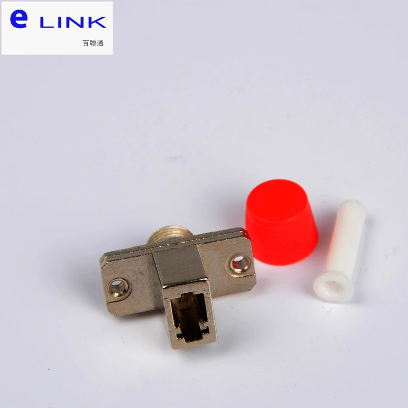 ELINK-FC-LC Conector Adaptador Híbrido, Modo Único Multimodo, OM3, OM4, OM5, UPC, APC, Acoplador De Fibra Óptica, Alta Qualidade, 10Pcs