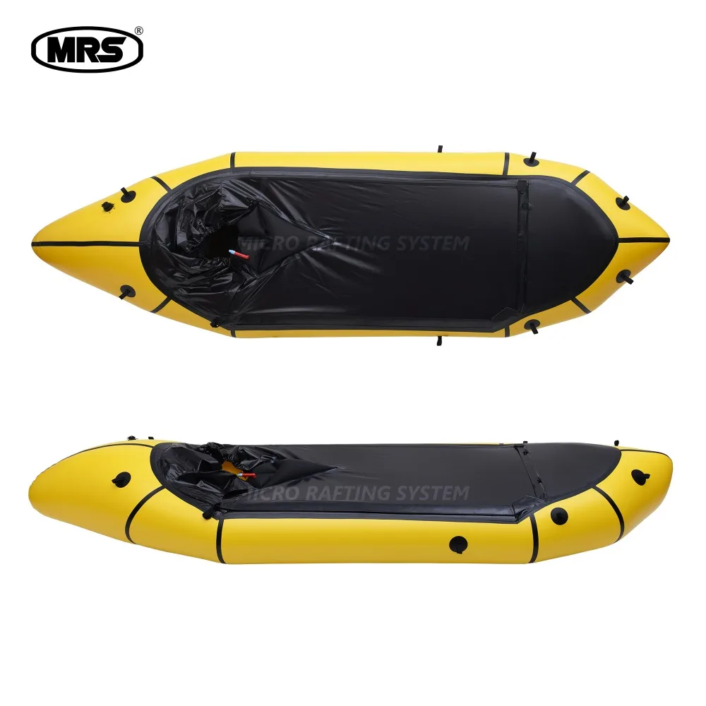 [MRS][98L]Micro rafting systems yellow inflatable packraft Kayak ultra-light  ship rafting boat extra long