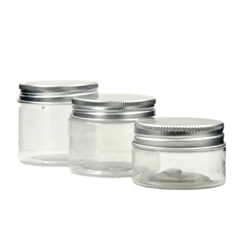 

1oz 30ml/50ml/60ml/80g round plastic pet jar with gold aluminium cap ,cream Storage sample Cosmetic Packaging,container,pot