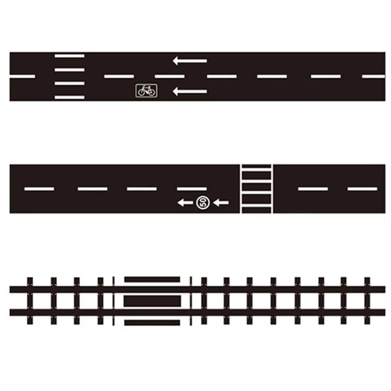 Hot Kids Toy Car Railway Road Creative Traffic Road Adhesive Masking Tape Removable Play Room DIY Track Floor Sticker