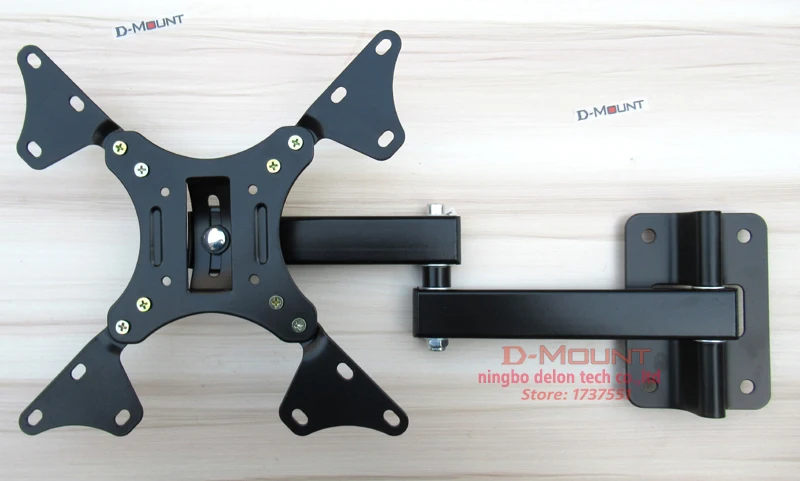 LCD-122AD 10 inch 24in 30inch 37inch tiltable swivel LCD LED PLASMA tv wall bracket wall mount swing arms