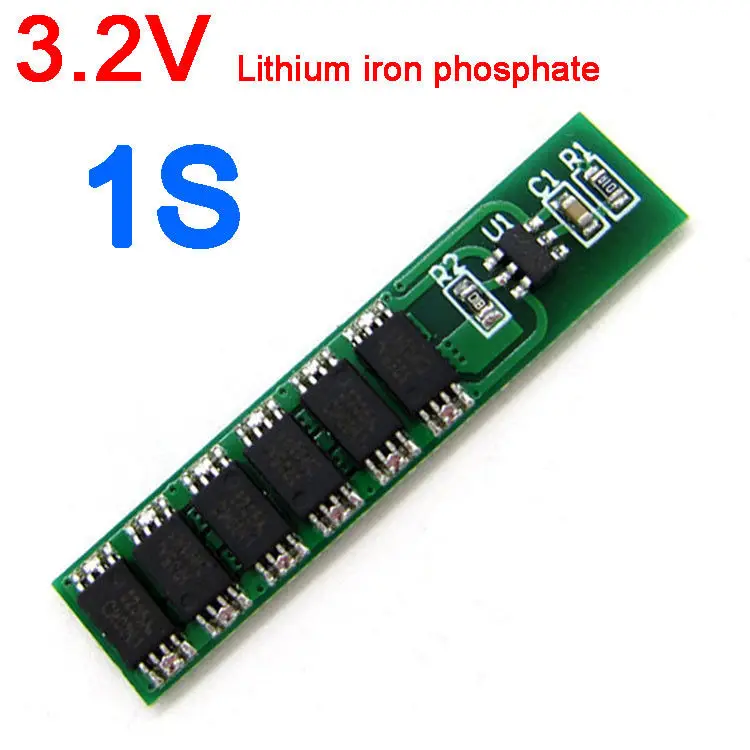 1S CELL 12A 3.2V PCB BMS Batterie Protection Board FOR 26650 18650 LiFe LiFePO4 Battery Cell PCM batteries