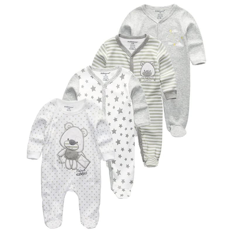 Baby Clothes Boy Girl Clothes Romper Long Sleeve Autumn Winter Jumpsuit Newborn Clothing Sets Cartoon Animal