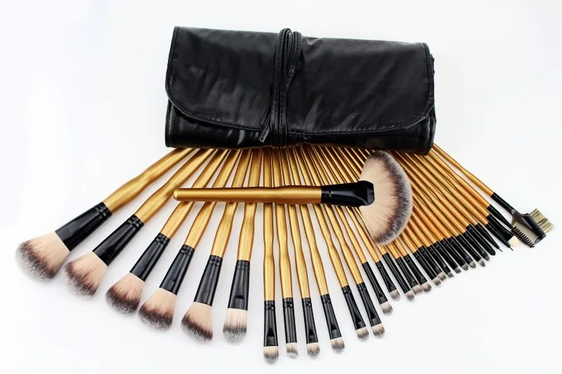 

High Quality Professional Makeup 32 Pcs Makeup Brushes Cosmetic Kit Foundation Powder Make up Brush Set Eyeshadow Blending