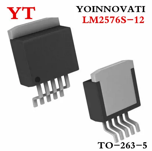 

100pcs/lot LM2576S-12 LM2576S TO263-5 IC