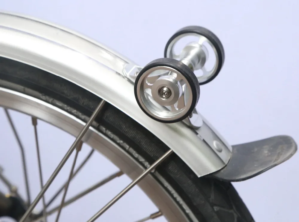 Mudguard Fender Bearing eWheels Rollers  Double for brompton bike