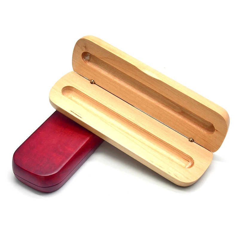 Guoyi B015 high-grade wooden pen gift box 17cm * 5.5cm * 2.4cm office school stationery jewelry box & hotel business pencil case